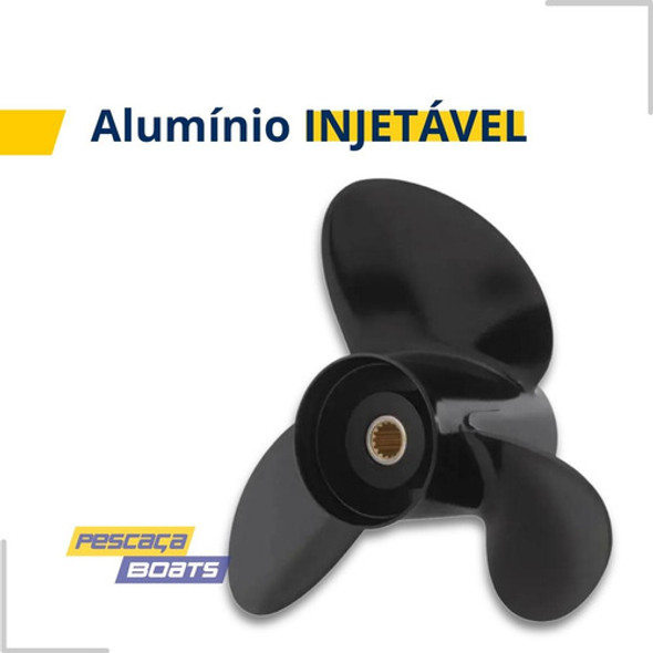 Helice P/ Motor Mercury/ Mariner 18/25 Hp 10 3/8 X 12 - Mfx 1 Helice P/ Motor Mercury/ Mariner 18/25 Hp 10 3/8 X 12 - Mfx 1