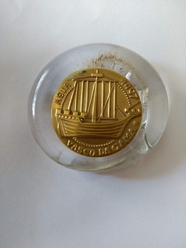 Ficha Colecionável Navio Vasco Da Gama - Genérica Sem Marca 1