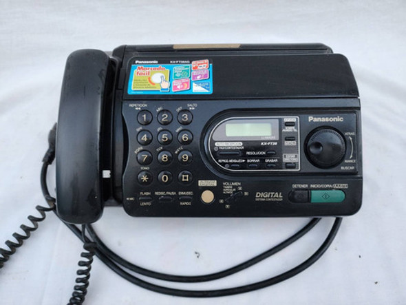 Teléfono Fax Panasonic Kx-ft38ag | Usado 0