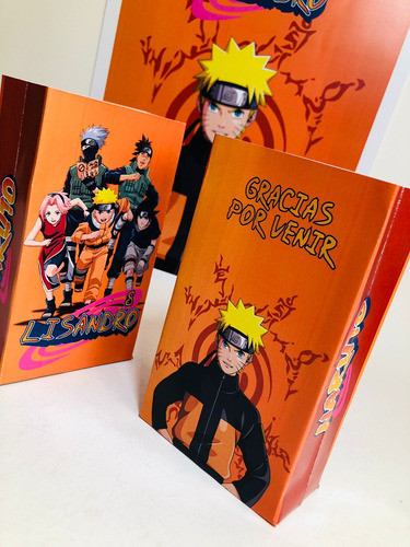 Bolsas Golosineras Personalizadas X 30 Naruto 1