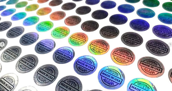 Stickers Holograficos Vinilos Metalizados Dorados Mate Clear 0