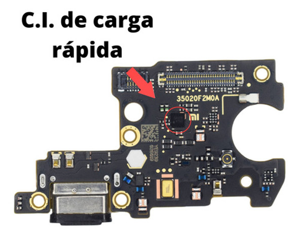 Placa Flex Conector Carga Compatível Mi 9 Se Carga Turbo 1