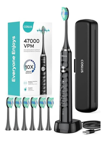 Coslus Cepillo De Dientes Eléctrico Para Adultos Y 0 Coslus Cepillo De Dientes Eléctrico Para Adultos Y 0