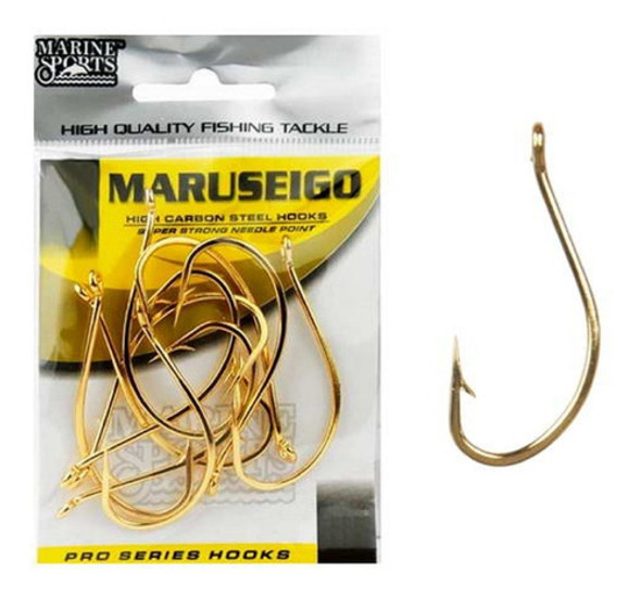 Anzuelo Maruseigo Gold Marine Sports Numero 24 0