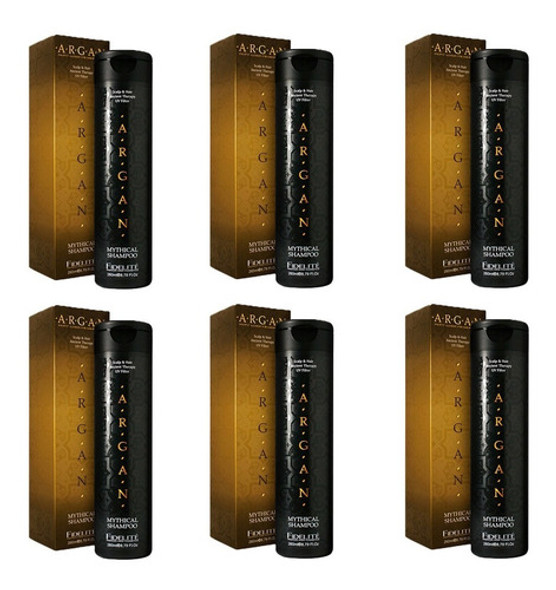 Kit X 6 Mythical Shampoo Argan X260ml Fidelite 0 Kit X 6 Mythical Shampoo Argan X260ml Fidelite 0