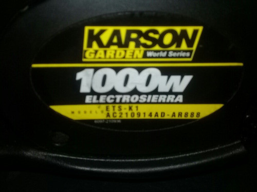 Repuestos Electrosierra Karson 1000wats Usados Por Separado 1