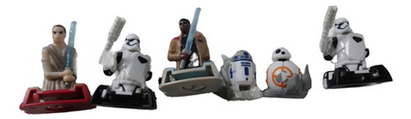 Lote 6 Kinder Sorpresa Star Wars Muñeco Lucasfilm Antiguo 0