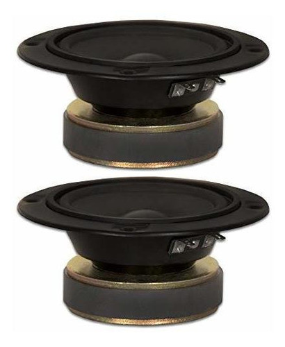 2 Goldwood Sound Gm854 Poly Mica 5 Midranges 120 Watt Cada 4 0