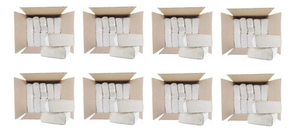 Toallas Intercaladas Beige 2500 Unidades X8 Cajas Med. 20x24 0