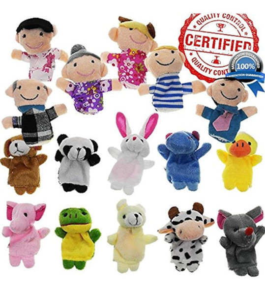 Juego De Marionetas De Dedo | La Ayuda Original 0