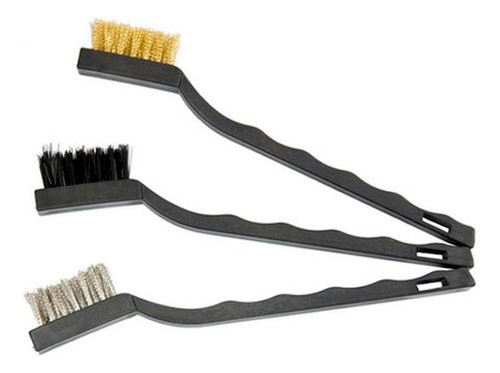 Jogo De Escovas De Aço Manual Com 3 Peças Mtx 0