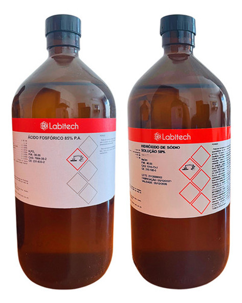 Kit Redutor 1l + Aumentador De Ph Para Hidroponia 1l 0