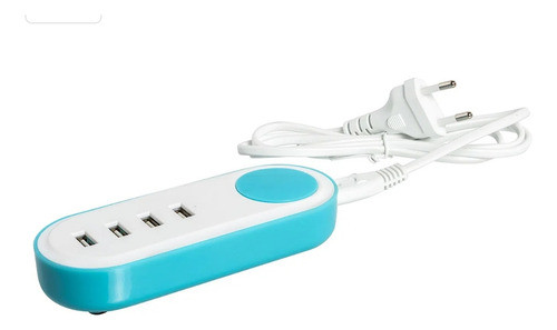 Carregador Hub Usb 4 Portas Extensão Elétrica 60w 0