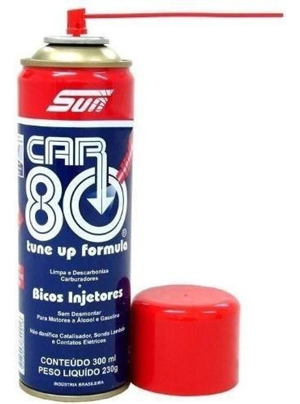 Descarbonizante Car 80 Car80 Limpa Bico E Carburadores C/4pc 0