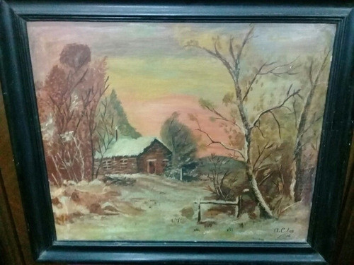 Óleo Sobre Tela Del Autor Antonio Cobos 0
