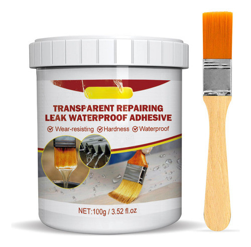 Selante De Infiltração Impermeabilizante 100g + Escova 0