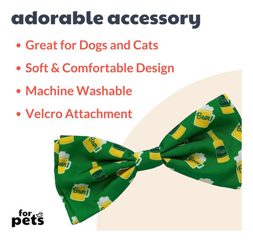 Pajarita Huxley & Kent Para Mascotas | Espuma Irlandesa (ext 1