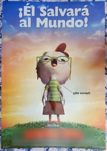 Chicken Little Walt Disney Poster De Cine Original 100x70 Cm 0