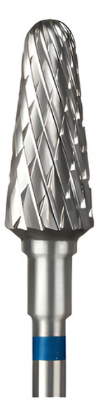 Fresa Manicura Staleks Carburo Azul Conica 0
