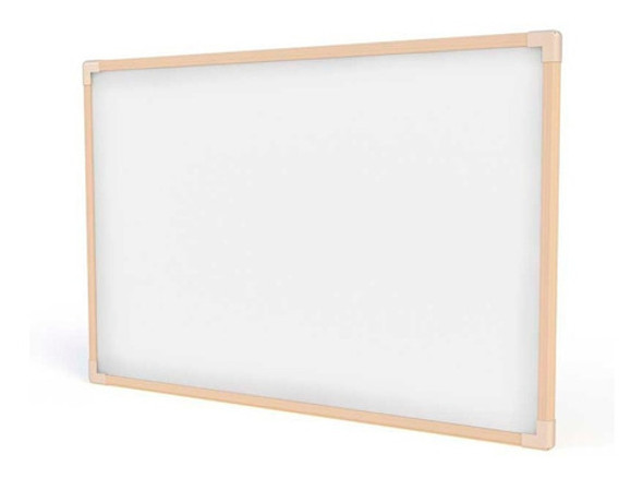 Lousa Quadro Escolar Branco Liso Madeira Neo Stalo 40x30cm 0