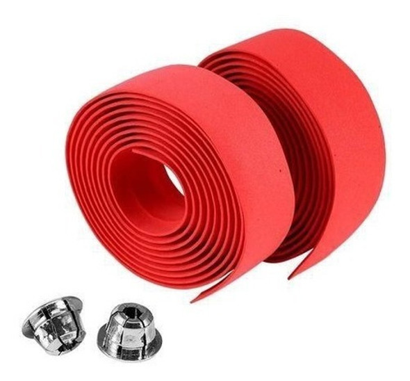 Cinta Velo Manillar Bicicleta Ciclismo Ruta Fixie Rojo 0