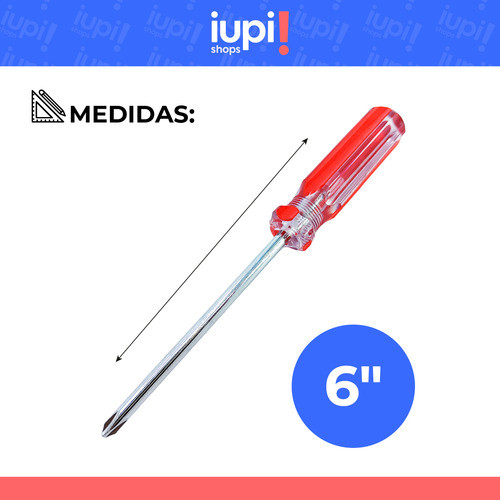 Destornillador Phillips 6 1