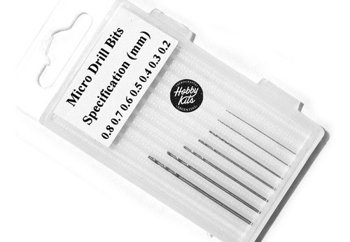 Mini Taladro Manual Con Micro Mechas De 0,2mm A 0,8mm 1