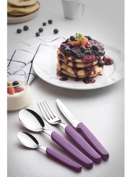 Juego Cubiertos 24 Piezas Carmel Violeta - 23499/030 1