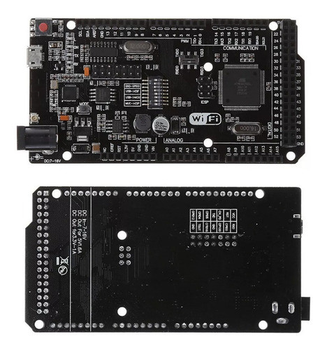 Placa Mega Com Wifi Atmega2560 Esp8266 + Cabo Usb 1