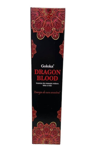 Incenso Massala Dragon´s Blood Sangue Dragão 12 Cxs De 15g 1