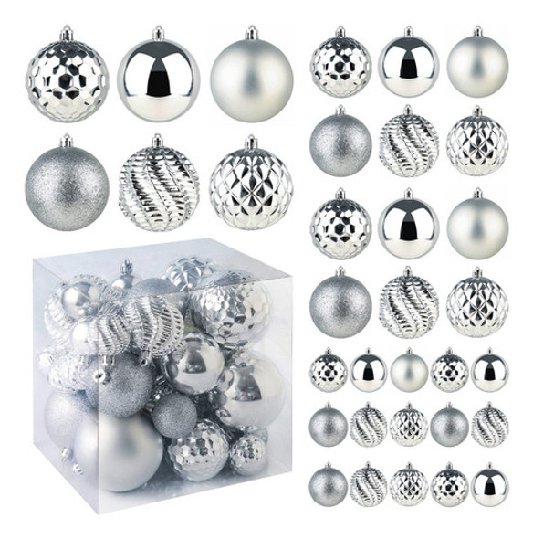 Bolas De Navidad - 36 Piezas De Decoracin De Rbol De Navidad 1 Bolas De Navidad - 36 Piezas De Decoracin De Rbol De Navidad 1