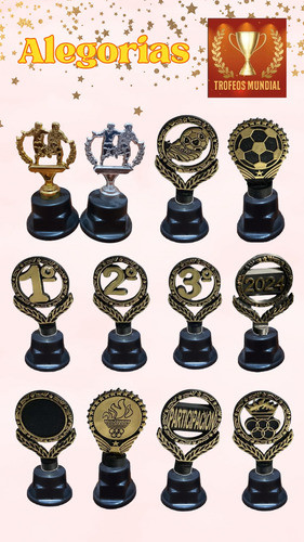 Terna Trofeos / 25cm 28cm 31cm/ Futbol / Alegoria A Elección 1