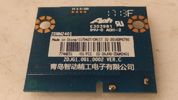 Módulo Wifi Admiral 43k3110 Zdwm2401 Zdjg1.001.0002 1