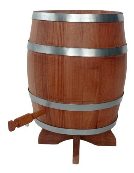 Barril Vertical De Jequitibá De 5 Litros 1