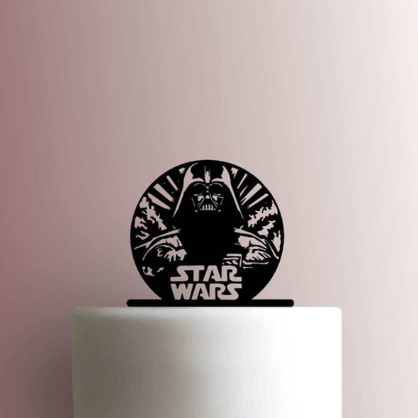 Cake Topper Adorno Torta Star Wars Darth Vader Personalizado 0 Cake Topper Adorno Torta Star Wars Darth Vader Personalizado 0