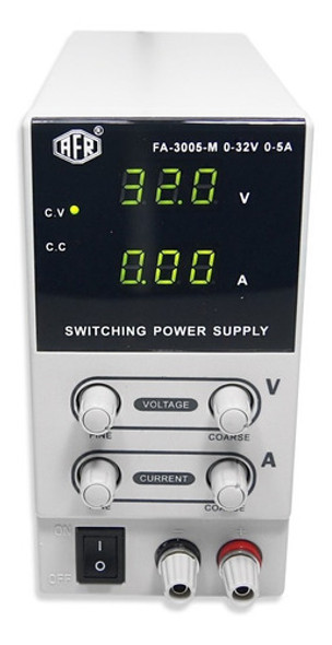 Fonte De Alimentação Digital Bancada 30v 5a Afr Fa3005m 1