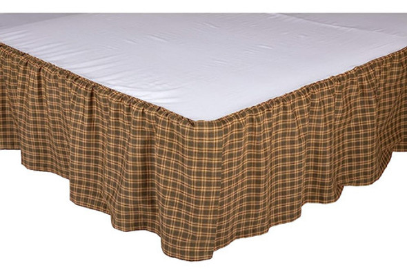 Vhc Brands Ridge Plaid Cotton Rustic Split Corners Collected 1