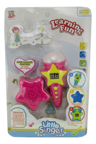 Microfono Infantil Amplifica Y Luz Ploppy.6 368893 0