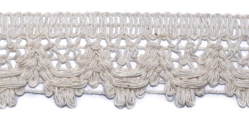 Puntilla De Algodon Exelente Para Decoración. 0