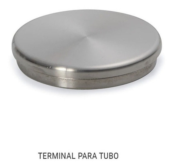Tapa Terminal Para Caño 25.4 X 1.50 Mm Calidad 304 1 Pulgada 1