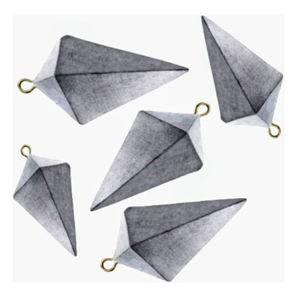 Kit Com 10 Chumbada Capela Para Pesca De Praia 100g 0