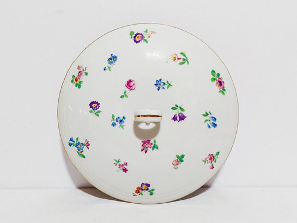 Sopera De Porcelana Francesa Sellada 1