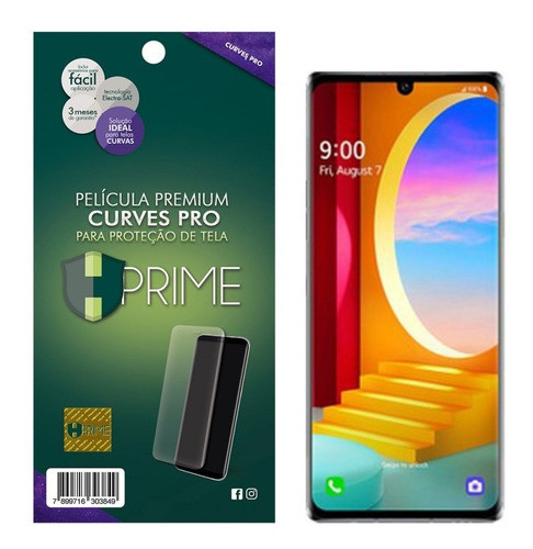 Película Curves Pro De Gel Flexível Hprime Para LG Velvet 0