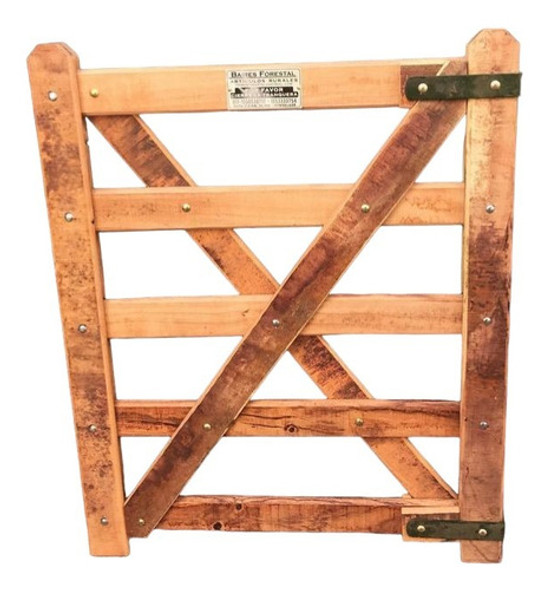 Tranqueras A Medida En Madera Urunday Con Bisagras 0 Tranqueras A Medida En Madera Urunday Con Bisagras 0