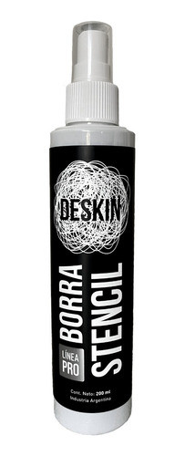 Deskin Borra Stencil Tattoo Tatuajes 200ml 0