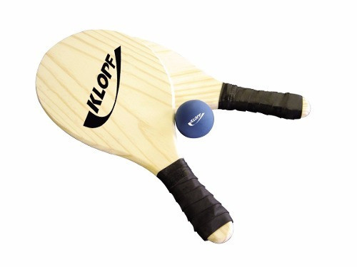 Kit Jogo De Frescobol Praia E Campo Klopf 3610 0