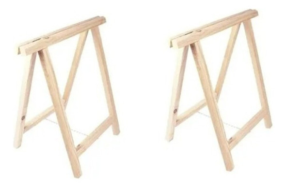2 Cavaletes Profissional Bancada Grandes 80 X 50 1