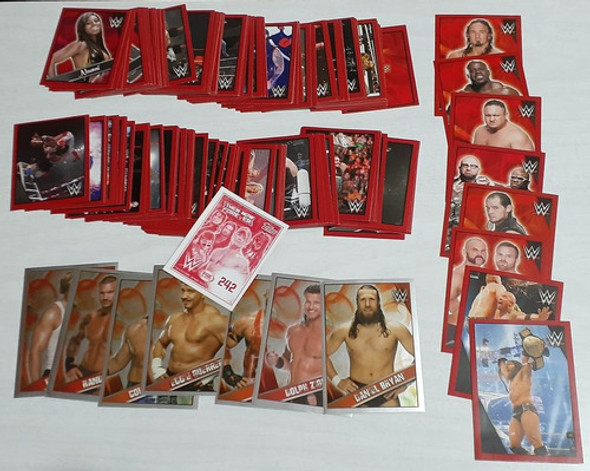 Album + 220 Figuritas Dif. Lucha Wwe Then Now Forever Topps 1 Album + 220 Figuritas Dif. Lucha Wwe Then Now Forever Topps 1
