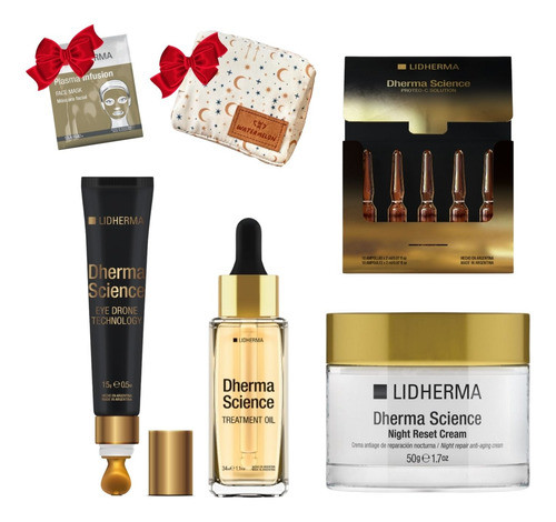 Kit X 4 Dherma Science Ultra Antiage Pieles Maduras Lidherma 0