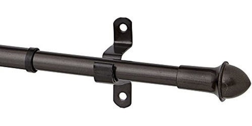 Bali Blinds 7/16  Cafe Rod, 28-48 , Bronze - 26-4810-33 0